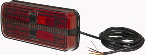 Lampa tylna zespolona LED prostokątna, 12-24V Kramp LA40071 - Intertraktor
