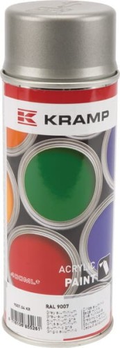 Lakier do maszyn RAL, 9007 srebrny ciemny 400 ml 900704KR - Intertraktor