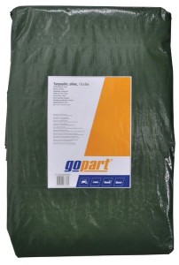 Plandeka oliwkowa gopart, 6 x 3 m T600300GP