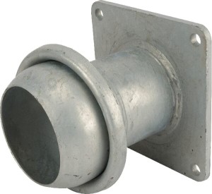 Złącze KKV 4" z kołnierzem czworokątnym przykręcanym 4" 4123000Z