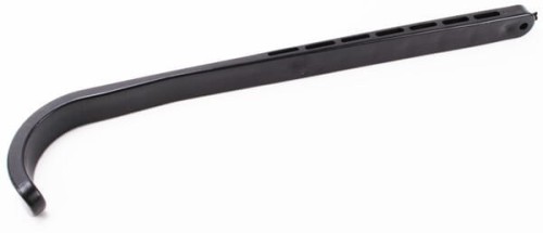 Płoza z tworzywa sztucznego HDPE czarna 942279 - Intertraktor
