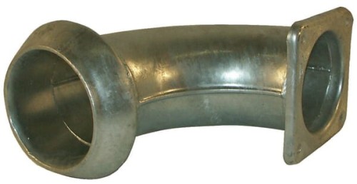 Złącze KKV z kołnierzem czworokątnym łuk 90° Perrot, 5" 6103090Z - Intertraktor
