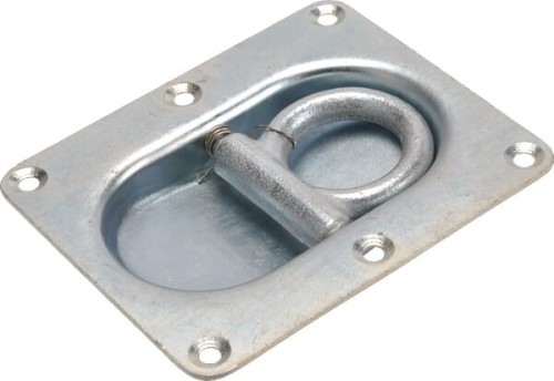 Mocowanie nieckowe, ocynkowane 150x125 mm H=25.18 mm 709010KR - Intertraktor