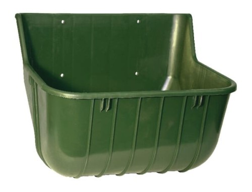 Karmidło prostokątne zielone, poj. 15 l VV1028 - Intertraktor