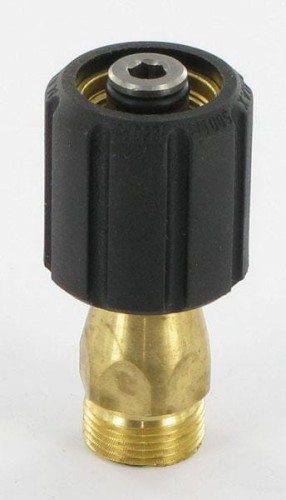 Złączka gwintowana AG obrotowa do myjkek wysokociśnieniowych, GZ M22 - M22 x 1,5 HD260236 - Intertraktor