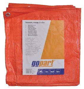 Plandeka pomarańczowa gopart, 6 x 5 m T2600500GP