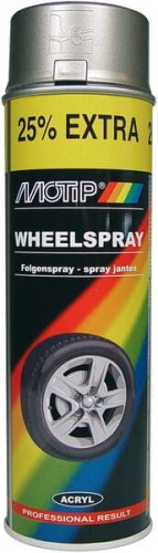 Lakier do felg Rally, stalowy 500 ml 04010 - Intertraktor
