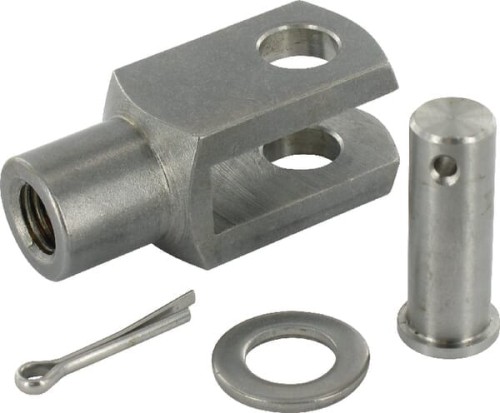 Głowica widełkowa M16 stal szlachetna GM16CR - Intertraktor