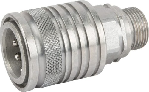 Szybkozłącze gniazdo SKP-F 1/2" gwint zewnętrzny M22x1.5 15L SKPF12AMF22 - Intertraktor