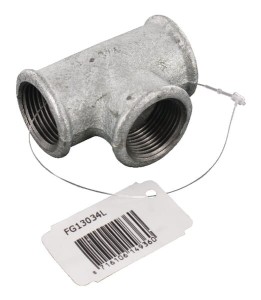 Kształtka rurowa nr 130 trójnik 3 x gwint wew. ocynk, 3/4" FG13034L