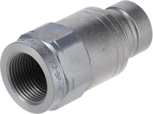 Szybkozłącze płaskie SKV-M wtyczka 5/8" gwint wewnętrzny 3/4" BSP SKVM16C12 - Intertraktor