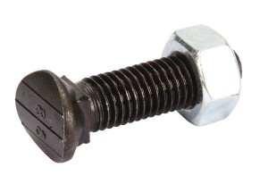 Śruba płużna redlicy M10x38 mm z nakrętką 80071804