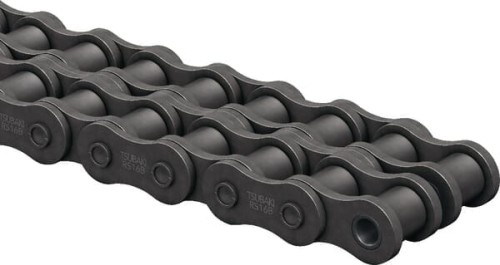 Łańcuch rolkowy DIN 8187 podwójny Tsubaki, 3/8 x 7/32 RF06B2 - Intertraktor