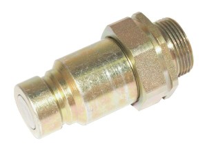 Szybkozłącze płaskie SKV-M wtyczka 3/8" gwint zewnętrzny M22x1.5 15L SKVM10L22