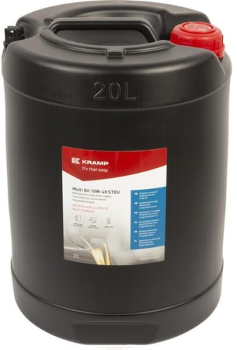 Olej uniwersalny, 20l półsyntetyczny, STOU SAE 10W-40 Kramp 40121020WEKR - Intertraktor
