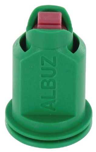Rozpylacz eżektorowy dwustrumieniowy CVI TWIN 110° 015 zielony ceramiczny Albuz CVITWIN110015 - Intertraktor