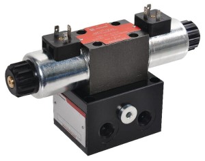 Płyta bazowa z zaworem Cetop 03 - NG6 C6 12V Kramp KRKLS031C6012C