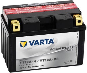 Akumulator 12V 11Ah 160A AGM Powersports VARTA 511901016I314PS
