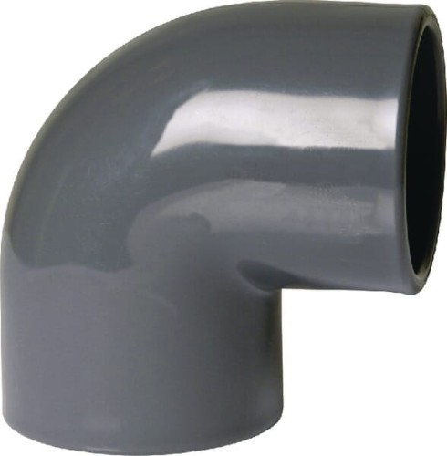 Kolano 90° PCW-U gopart, 50 x 50 mm 7050595GP - Intertraktor