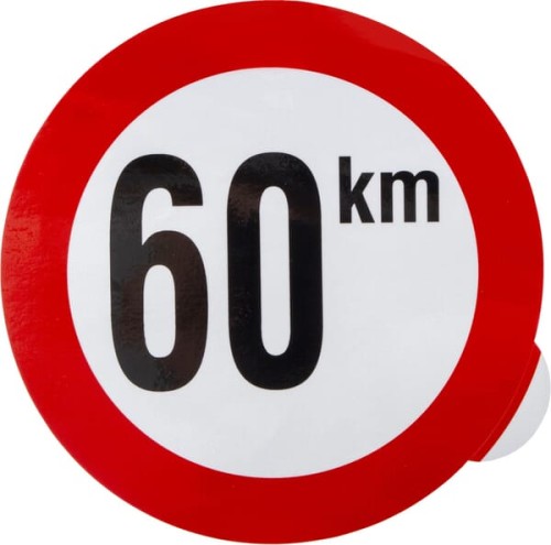 Naklejka "60 km" WB6001 - Intertraktor
