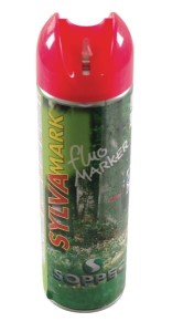 Spray znakujący do prac leśnych Fluo Marker Soppec, czerwony PA131313
