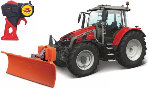 Ciągnik Massey Ferguson 5SD.145 z pługiem do śniegu 2.4 GHz MA82724 - Intertraktor