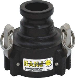 Camlock 3" element M 2" x element V adapter Banjo 303B200A