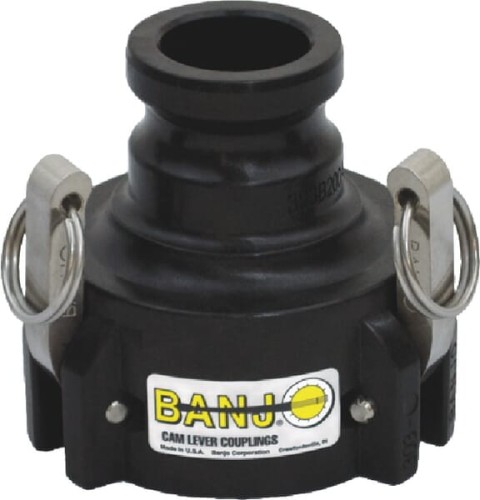 Camlock 3" element M 2" x element V adapter Banjo 303B200A - Intertraktor