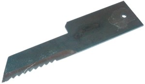 Nóż rozdrabniacza słomy, stały 198x50x3 mm Ø 13 mm 280910Z
