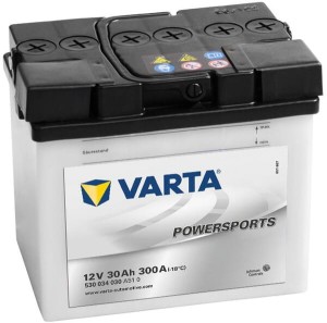 Akumulator 12V 30Ah 300A Powersports Freshpack 60-N30-B VARTA 530034030I30