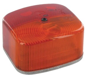 Lampa zespolona tylna, prawa kwadratowa 12V pomarańczowa/czerwona przykręcana 95x54x85 mm Jokon 101003120