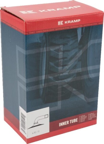 Dętka do obręczy Ø 10.0" 6.50-10, zawór wygięty 90° TR87 Kramp 65010TR87 - Intertraktor