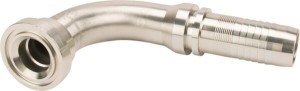Końcówka węża SFS-NS z kołnierzem 90° 6000, DN40 63.5 mm SFSNS402490