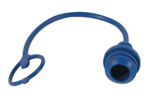Kapturek NV-F 3/8" PCV niebieski TM38B