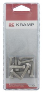 Śruba cały gwint M6x25 mm stal szlachetna A2 10 szt. KR933625RVSP010