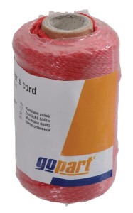 Sznurek murarski, czerwony 1.75x50 m 200025GP