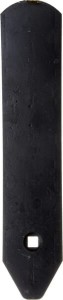 Osłona grządzieli, prosta do grządzieli 30 mm, 80x8x425 mm Kramp 664424N