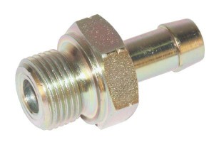 Końcówka wtłaczana prosta gwint zewnętrzny BSP DIN 2353, 1/4" LNH104