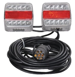 Zestaw lamp LED, tylnych na magnes 12m 12V LA212351GP