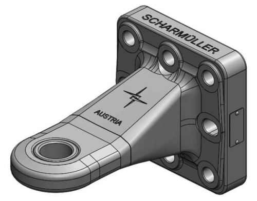 Zaczep oczkowy kat. 3 Ø 42 mm 145x145 ISO 21244 006541610A02 - Intertraktor