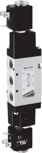 Zawór elektromagnetyczny 5/3-drożny 37401102 - Intertraktor