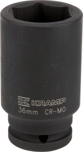 Klucz nasadowy udarowy przedłużany 6-kt. 3/4", 36 mm 1803546636KR