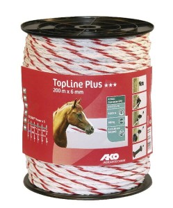 Linka ogrodzeniowa Top Line Plus, 6 mm 200 m AKO 449532