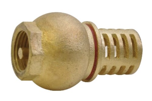 Zawór zwrotny z uszczelnieniem gumowym MS, gwint wew. 1/2" WK51321 - Intertraktor