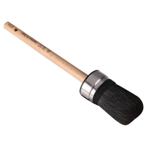 Pędzel owalny Classic V star, włosie świńskie czarne 45 mm CP2312245 - Intertraktor