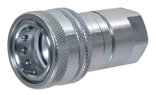 Szybkozłącze gniazdo 3/8" gwint wew. 3/8" BSP z zaworem grzybkowym ANV ANV38GASF - Intertraktor