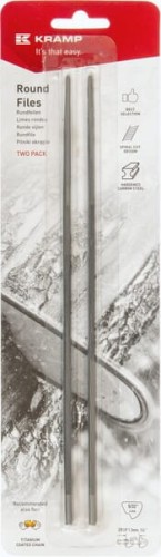Pilnik okragły na kartonowym podkładzie, 2 sztuki 5/32" 4.0mm 5322FKR - Intertraktor