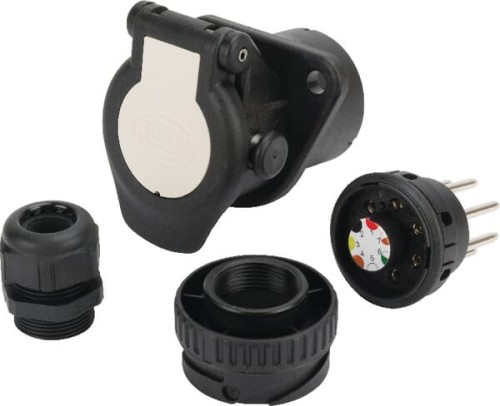 Gniazdo 7-stykowe ABS EBS 8JB007645031 - Intertraktor