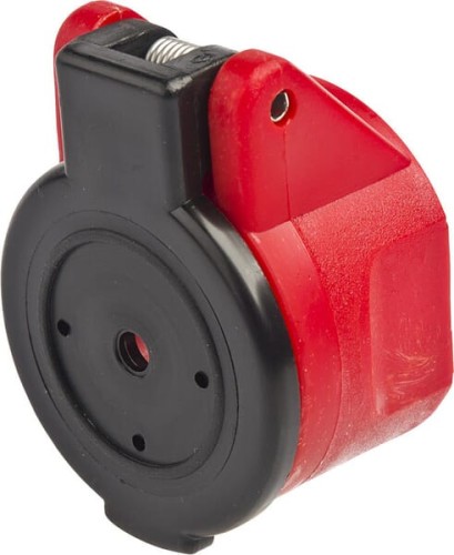 Pokrywa gniazda szybkozłacza z otworem na klips znakujący, ISO 12.5 czerwono-czarna B328SZ106RT003C1 - Intertraktor