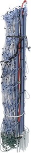 Siatka ogrodzeniowa 108 cm z podwójnym kolcem, 50 m biała/niebieska, TitanNet Premium 27831
